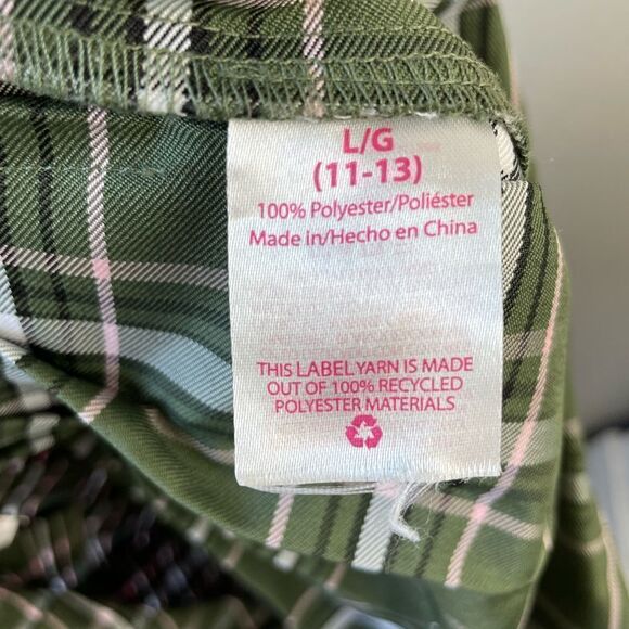 No Boundaries Plaid Mini Skirt Size L (11-13) EUC - Picture 7 of 7